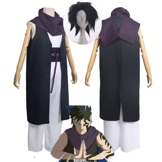 Quente anime boruto cosplay ninja kawaki trajes adultos das